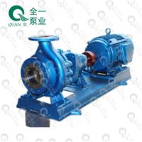 广州全一泵业ISR卧式单级单吸卫生热水循环泵 可配二级能效高效电机