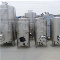 自酿葡萄酒304不锈钢发酵陈酿罐厂家定制 山东高密美德公司生产