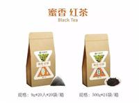厂家批发三角立体茶包蜜香红茶