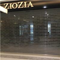 天津红桥区安装商场透明水晶卷帘门价格