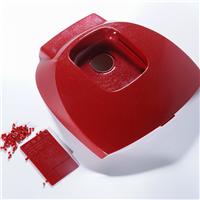 厂家直销红色无流痕免喷涂PP料塑料用于电饭煲榨汁机等家电