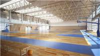 河北室内体育运动场馆篮球场木地板的保养