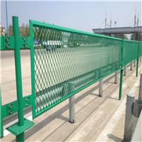 钢板网护栏 防眩网 浸塑绿色 高速中间隔离网 钢板网浸塑护栏网厂家