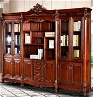 欧式古典组合书柜尺寸