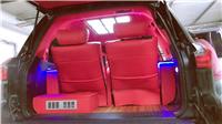 雷克萨斯570内饰改装 航空座椅，柚木地板，九宫格顶灯，满天星等