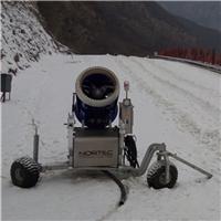 28KW大功率滑雪设备造雪机参数 低噪音大雪量室内人工造雪机