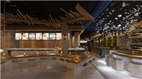 河南郑州职工餐厅设计保证企业文化,郑州企业食堂装修设计公司