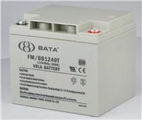 鸿贝蓄电池12V40AH 型号FM/BB1240T原装报价