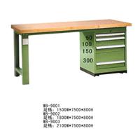 深圳龙岗实木工作台、榉实木操作台、车间实榉木工作台桌子