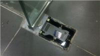 上海卢湾区五里桥玻璃门地弹簧更换安装上海维修玻璃门
