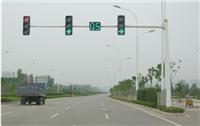 新款交通信号灯杆 框架式led红黄绿路口信号灯杆