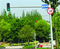 交通信号灯杆 人行信号杆来图可定制