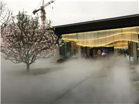 云南住宅区喷雾造雾 小区物业售楼部人造雾 雾森雾化绿植景观