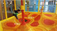 供应彩色工业涤纶绳网儿童游乐设施可专业设计定制