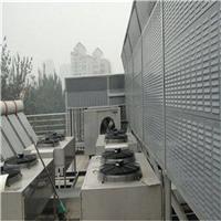 产地货源铝板空调风机声屏障 定制款喷塑金属空调隔音屏障