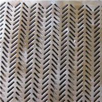 安平县厂家供应八字形图案冲孔网板加工定制304不锈钢镀锌铁板铝板冲孔网板洞洞网板