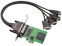 MOXA CP-104EL-A 4串口RS-232 PCI Express串口卡