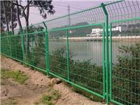 绿化浸塑铁丝网 双边丝护栏网 圈地围栏网 园林生态保护区防护