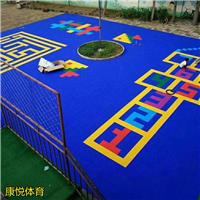 四川攀枝花专业悬浮地板施工 塑胶地板铺设 幼儿园学校彩色塑胶操场垫拼装