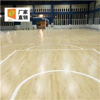 广州篮球场木地板现场做漆 优良的承载性能