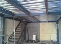 专业承接钢结构楼梯钢结构过市内二层彩钢棚二层底商