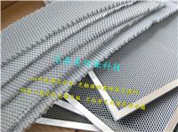 上海厂家铝基蜂窝光触媒过滤网 紫外灯管杀菌光触媒蜂窝网2.0边长