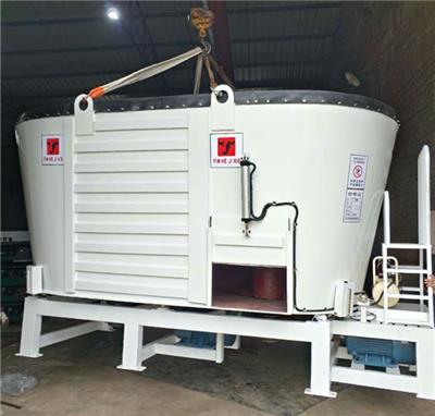 国产牛羊养殖用立式9立方TMR饲料搅拌机