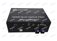 双光纤备份HDMI光端机,双光纤无缝切换,传输不掉信号不会黑屏