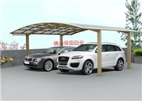 铝合金停车棚新型加厚款铝合金型材耐高温防晒合抱式车棚