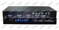 高清四路HDMI/VGA画面分割器/画面合成器 USB键鼠控制HDMI分屏器