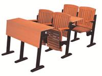 学校课桌椅功能尺寸图 多位连排课桌椅厂家 多媒体教室课桌椅价格