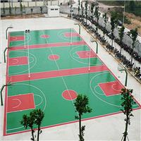 东兰县做塑胶篮球场地坪的单位 环保硅pu材料供应