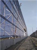 钢结构挡风墙  钢结构设计  各种钢结构挡风抑尘墙施工