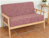 简约实木沙发定做，日式沙发款式，料理店沙发供应