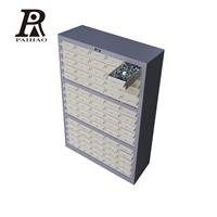 扬州螺丝零件箱小工具零件箱75抽乳白色零件柜电子元件效率柜