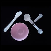 3件装面膜碗美容化妆工具面膜棒调面膜碗套装生活日用橡胶制品