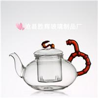 高硼硅玻璃茶壶耐高温如意茶杯茶壶