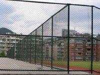 浙江球场护栏 体育场围栏 动物园隔离网 菱形勾花网护栏