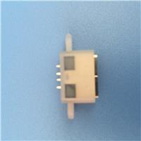 USB防水母座防水等级IP67180度立式直插插板式DIP带双耳螺丝孔