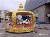 神童厂家直销大型室内外游乐设备 旋转木马 12座皇冠转马