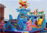 荆州广场充气城堡儿童乐园大型滑梯娱乐设备价格一套