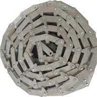 专业定制不锈钢输送链板耐高温杀菌机链板带挡板式链板输送链板
