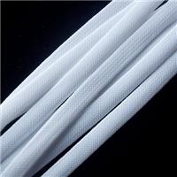 汇云海厂家供应白色编织护套，耐磨网管
