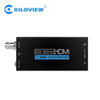 厂家直销 千视C1 mini SDI转HDMI直通转换器 低成本无损无延时 视频转换器