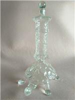 赑屃造型玻璃酒瓶创意白酒瓶异形玻璃工艺酒瓶个性乌龟石碑酒瓶
