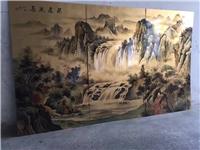 深圳手绘装饰画 挂画屏风彩绘 油画国画 追梦墙绘