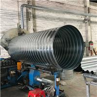 白铁皮通风管道生产 螺旋管弯头 镀锌300直径风管 定制