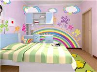 深圳卡通墙绘 儿童房墙面设计 室内创意设计 追梦墙绘