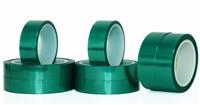 绿色硅胶带 铝基板贴膜保护胶带耐高温PET基材涂布工厂