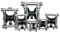 *三代QBY3-65PF不锈钢气动隔膜泵 压滤机气动隔膜泵
